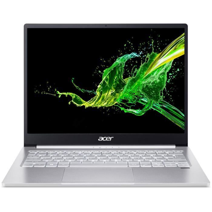 Top achat PC Portable ACER PC Portable - Swift SF313-52-74EG - 13,5" QHD - Core i7-1065G7 - RAM 8Go - 512Go SSD - Intel Graphics Plus Iris - Windows 10 pas cher Top achat PC Portable ACER PC Portable - Swift SF313-52-74EG - 13,5" QHD - Core i7-1065G7 - RAM 8Go - 512Go SSD - Intel Graphics Plus Iris - Windows 10 pas cher
