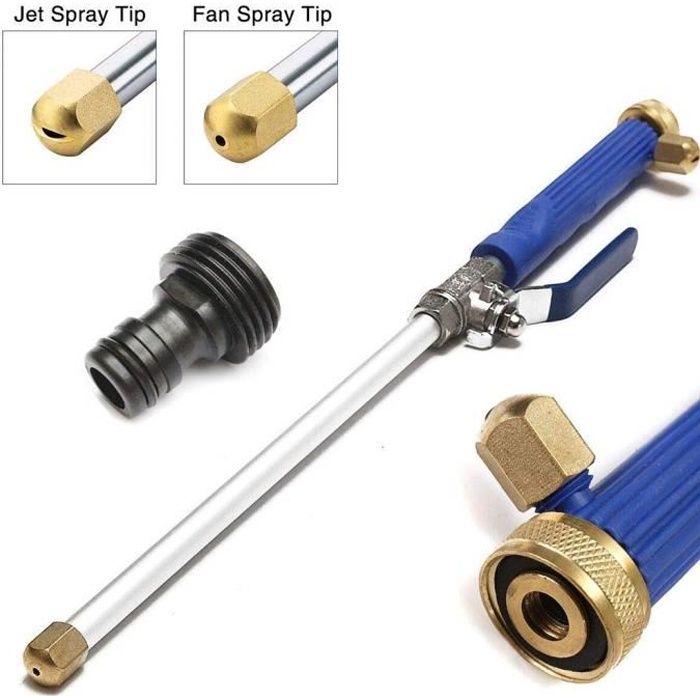 Lance A Eau Haute Pression Pour Tuyau D Arrosage Nettoyage Puissant Avec Baguette De Fixation Achat Vente Nettoyeur Haute Pression Lance A Eau Haute Pression Cdiscount
