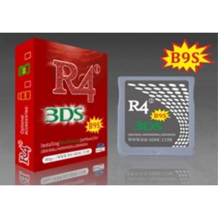 R4i SDHC 9BS Flashcart pour 2DS / 3DS (XL) V11.6.0-39 old et