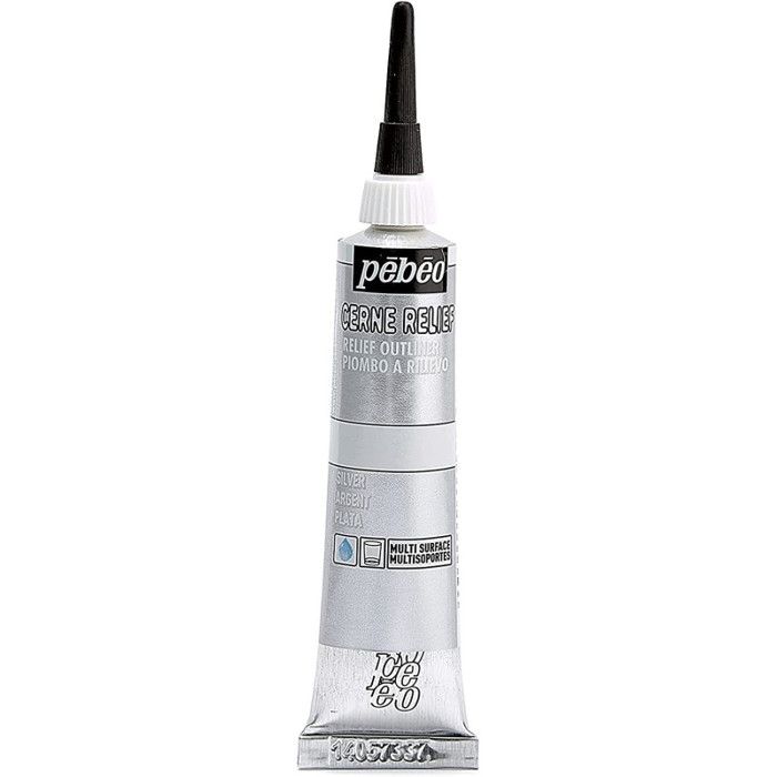 Tube De Cerne Relief Pébéo Couleur Vermeil - 20 Ml - Neuf