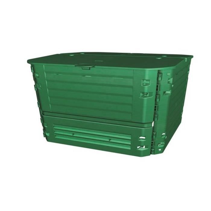 Composteur Thermo King Vert 600 L L 80 X L 80 X H 84 Cm Achat Vente Composteur Accessoire Composteur Thermo King Vert Cdiscount