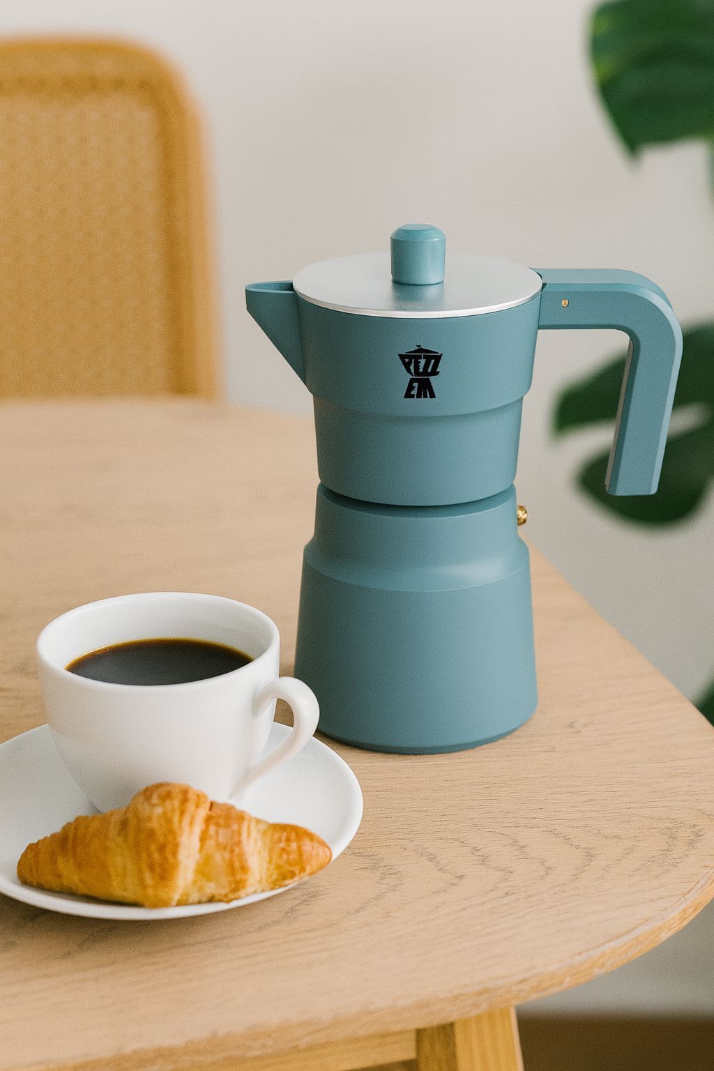 Cafetiere+italienne+-+PEZZETTI+-+SOLIDEXPRESS+-+Aluminium+-+3+tasses+-+Vert