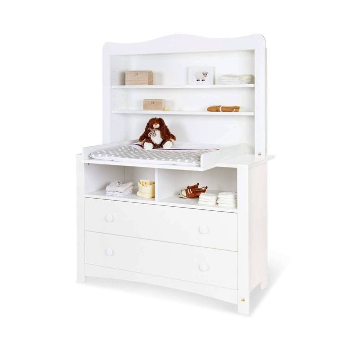 Commode a langer Florentina Extra Large avec Etagere Extra Large L 130 x P 77 ou 57 x H 180 Commode a langer Florentina Extra Large avec Etagere Extra Large L 130 x P 77 ou 57 x H 180