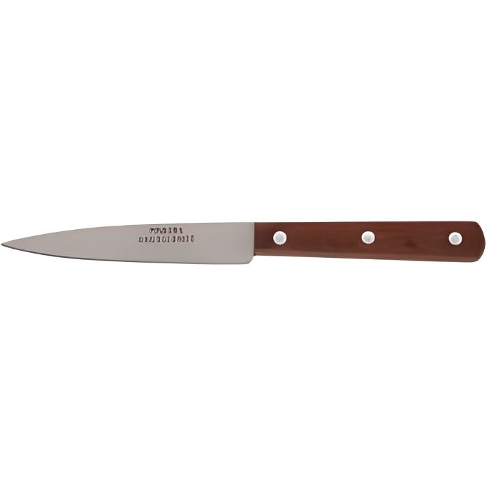 PRADEL EXCELLENCE Couteau d'office 10cm manche bois 3 rivets