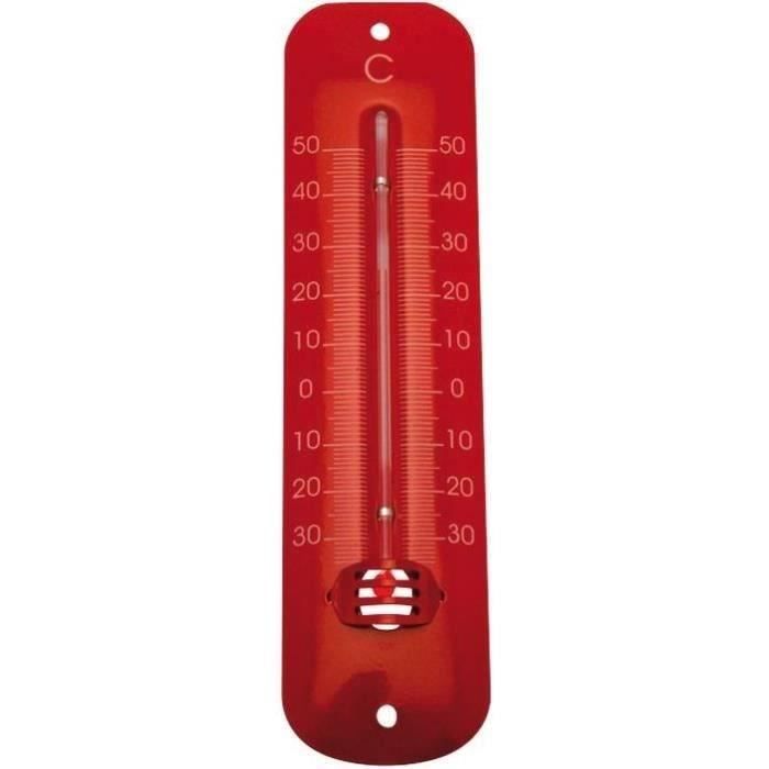 Thermomètre en Métal - 19 x 4,8 cm