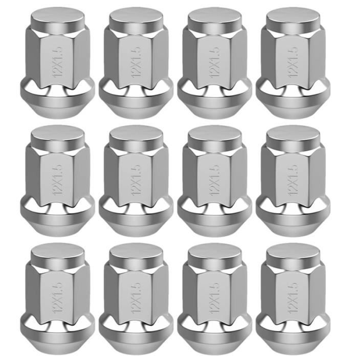 20 Capuchons En Silicone Orange Fluorescent Pour Écrous De Roue - 2,2x17x20 Mm - 12