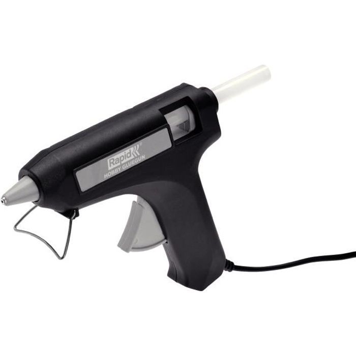 Pistolet à colle RAPID Hobby - Electrique - Diamètre du tube de colle 7 mm  - Cdiscount Bricolage