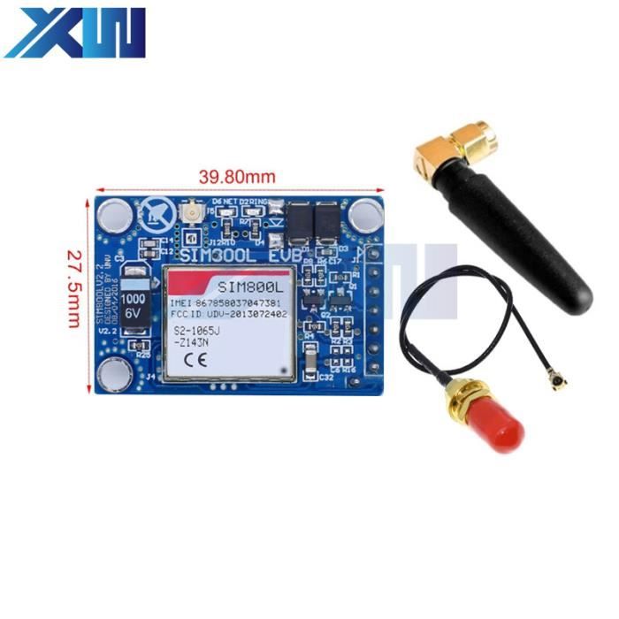 Module SIM800L - RNCYN - V2.0 - 5V - Sans Fil - Antenne PCB - Cdiscount ...
