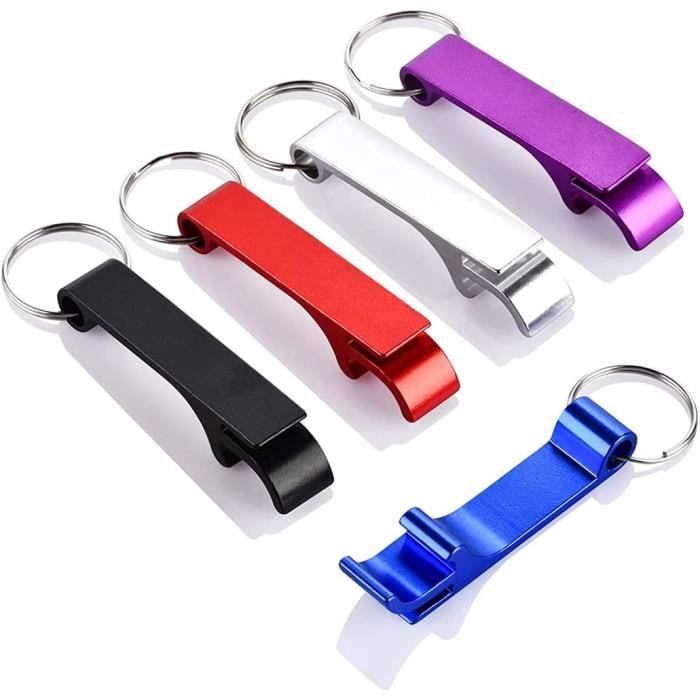 Porte-clés Ouvre-bouteille Licorne En Métal - Design Multicolore - Dimensions 3"x1" - Neuf Sans étiquette
