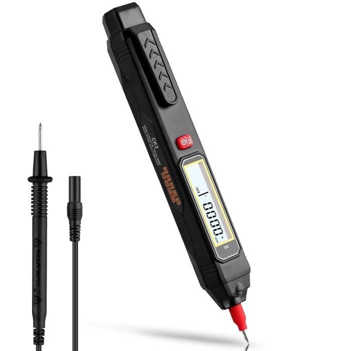Multimètre Numérique Neoteck 2 En 1 - Testeur Tension TRMS 6000, Détecteur NCV