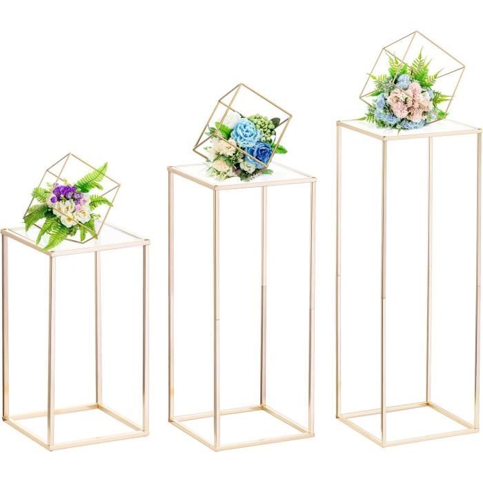 Set De 2 Vases Métal Et Verre Doré - Atmosphera Créateur D'intérieur