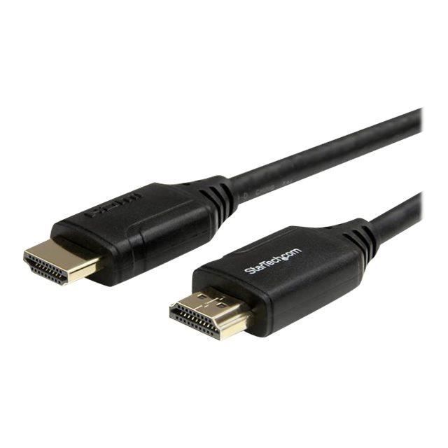 StarTech.com Câble HDMI grande vitesse haute qualité avec Ethernet de 2 m - 4K 60 Hz (HDMM2MP)