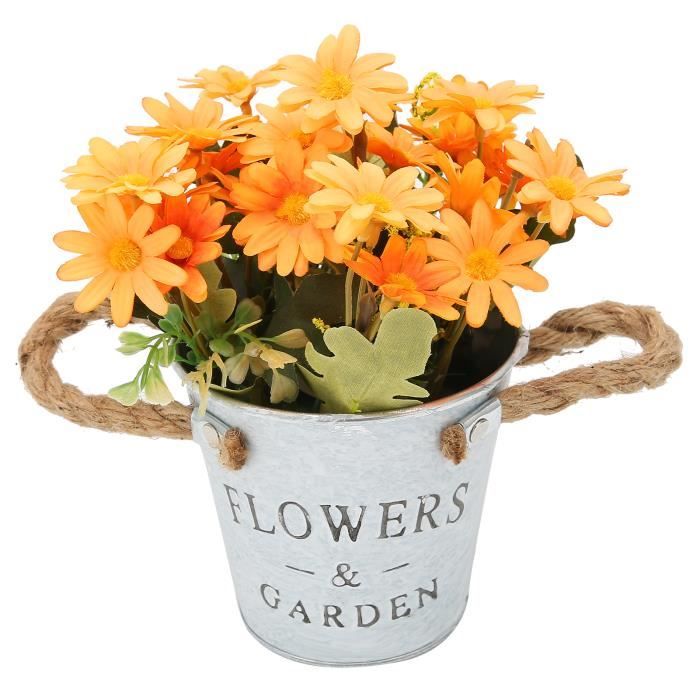 Tbest Plante artificielle en pot Simulation plante en pot ménage bureau