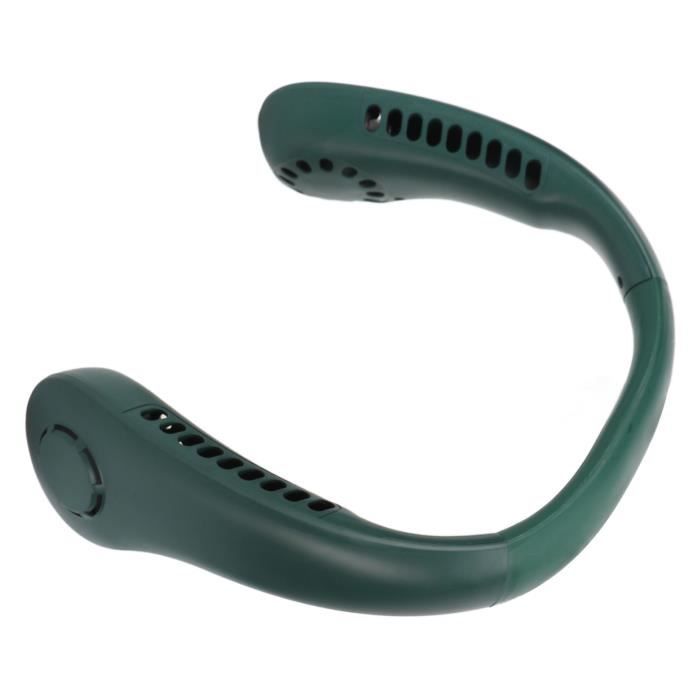 Ventilateur de cou - TBEST - Modèle portable - 3 vitesses - Rechargeable - Ultra léger - Tbest