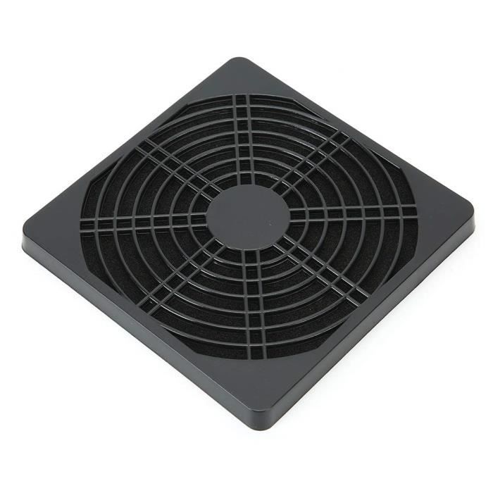 Grilles Anti-poussière Pour Ventilateur PC 120mm - Lot De 2, Acier Inox, Maille Fine, 4 Trous