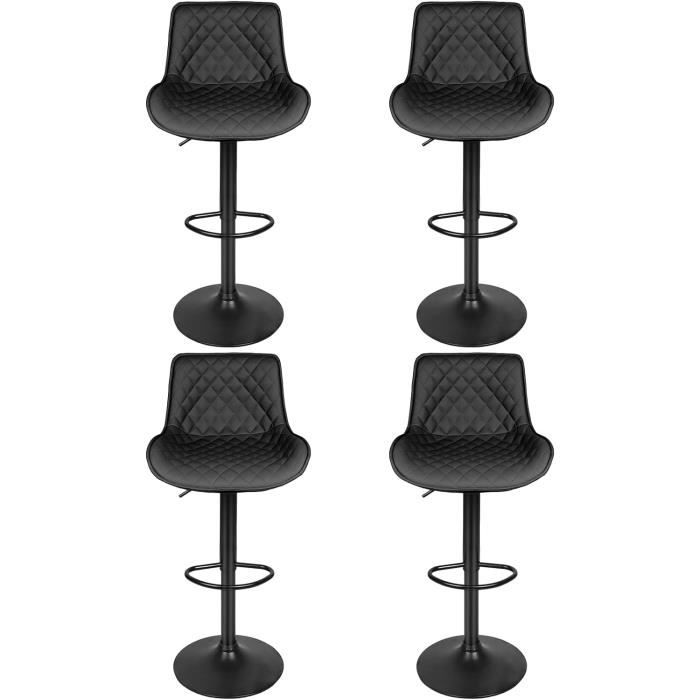 LUE BONA Tabouret Bar,Tabourets De Bar,Rotatif Sur 360° Chaises De