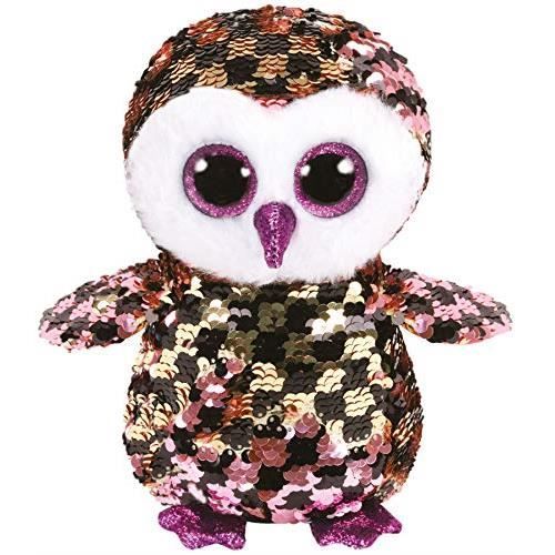 Peluche ty hibou clearance multicolore