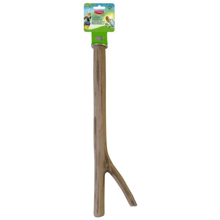 Meilleurs prix pour Accessoire oiseau - TYROL - Perchoir branche - Taille S 20cm - Bois naturel
