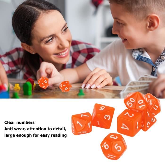 Acheter Dés Rune Polyédriques En Acrylique, 3 Pièces, Dés Astrologiques à 8 Faces, Jeu De Table Avec Bords Tranchants Et Belles Inclusions