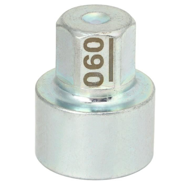 Fydun Jeu De 10 Clés à Écrous De Roue Antivol - Kit Déblocage Serrures - Acier Chrome-Molybdène - Étui Inclus