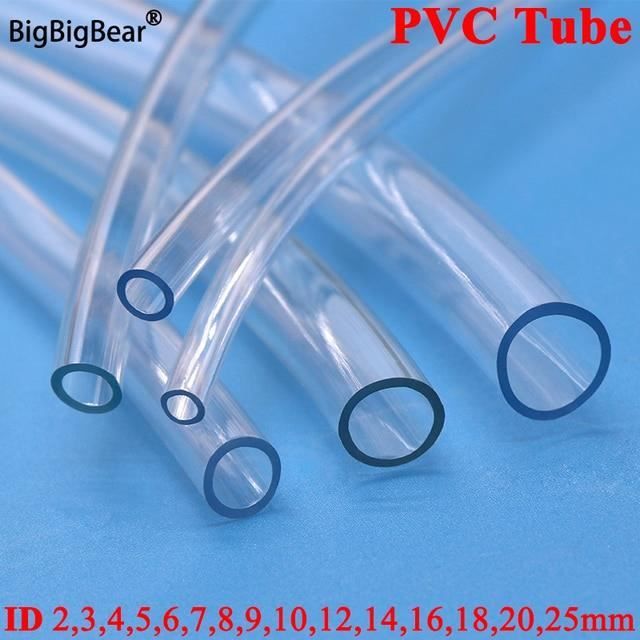Tube en Silicone 12mm ID X 14mm OD 3.3 'Flexible en caoutchouc de Silicone tuyau tuyau d'air d'eau translucide pour transfert de pompe Tube en Silicone 12mm ID X 14mm OD 3.3 'Flexible en caoutchouc de Silicone tuyau tuyau d'air d'eau translucide pour transfert de pompe