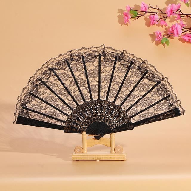 2 Supports En Bois Pour éventails Pliants – Dimensions 8,7 X 4,7 Cm | Présentation Collection, Décoration | Lot De 2 - 2