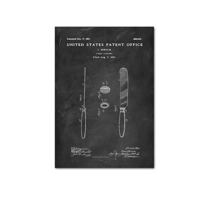 Poster Mural De Brevet Bowling Patent Earth - Vintage, Reproduction, Format Toile Ou Encadré