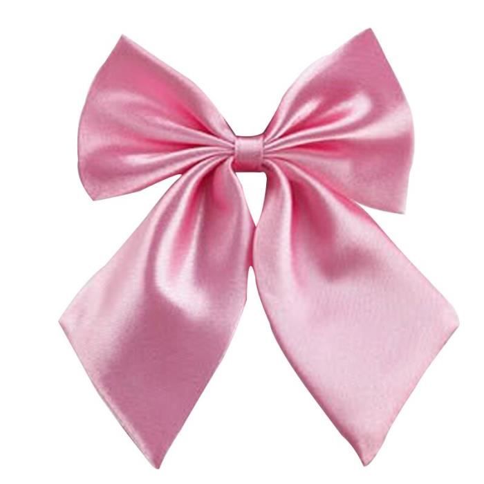 Nœud Papillon Pré-noué Satin Réglable Pour Femme - Élégant Et Facile à Porter - 2
