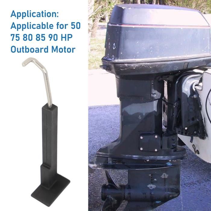 Poignée De Serrage Pour Moteur Hors-bord - Compatible Moteurs 2 Temps 4HP à 15HP (référence OE 6E0 43118 00/01) - 7