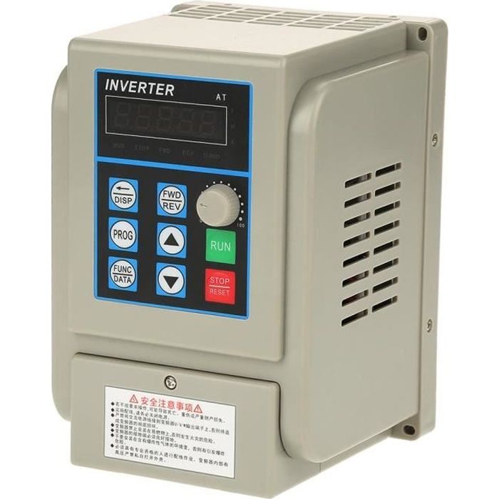 2.2KW 220V Convertisseur de Fréquence Onduleur Inverseur Moteur Triphasé Variable Contrôle