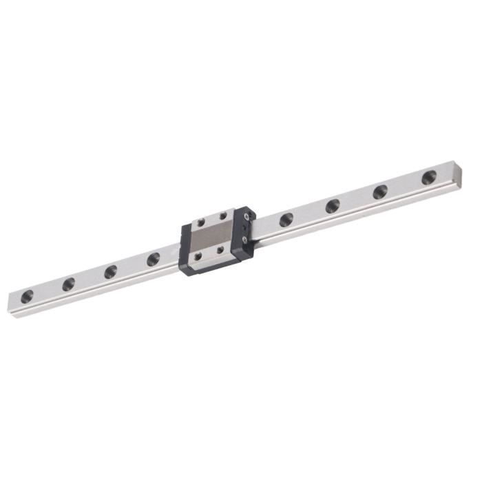 IMetrx Mini Guide Linéaire MGN12H 300mm Avec Bloc Chariot - Rail Coulissant CNC Et Imprimante 3D