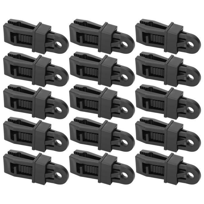 8 Pinces De Fixation Pour Poteau D'auvent De Tente, Camping, Support De Tente