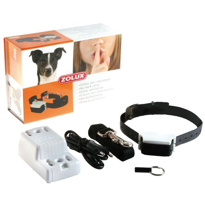 Collier ANTIABOIEMENT rechargeable ZOLUX Cdiscount Animalerie
