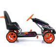 Voiture à pédales - Hauck - Nerf - 4 roues - Orange - Pour enfants de 4 ans et plus-1