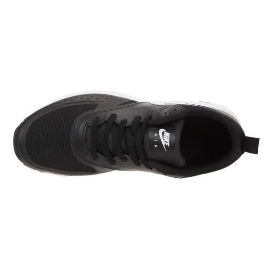 NIKE Baskets Air Max Vision Enfant gar on Noir et blanc Noir
