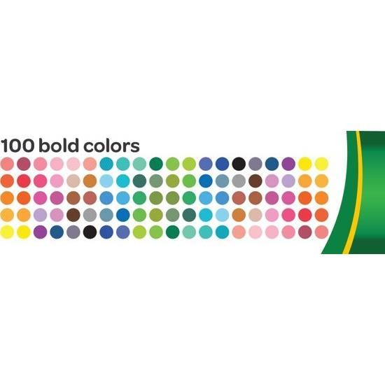 Crayola - Kit de 24 Feutres Lavables, Pointe Conique pour Traits Fins et Épais - Âge Conseillé: à Partir de 3 Ans