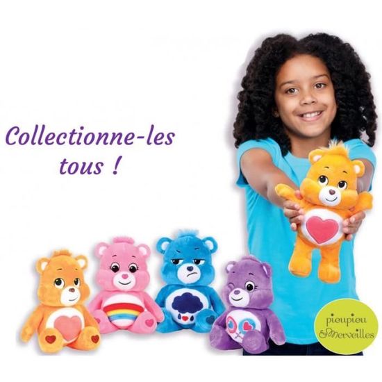 Splash Toys - PELUCHE BISOUNOURS 30 CM ORANGE - Ours en peluche - Rue du  Commerce