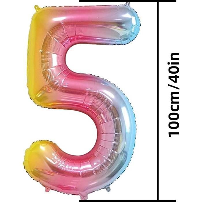 Ballon Aluminium Géant Chiffre 20 – 100 Cm, XXL – Argenté – Parfait Pour Anniversaires Et Déco De Fête