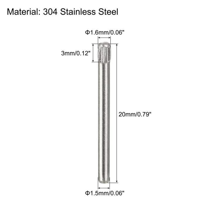 Anneaux En O En Acier Inox 304 – Lot De 10 – Diamètre Intérieur 50 Mm, Extérieur 60 Mm, épaisseur 5 Mm