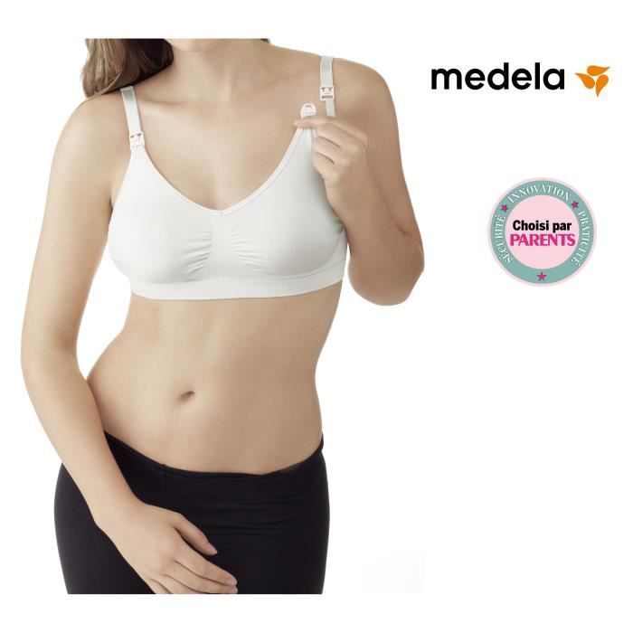 Soutien-Gorge Grossesse/Allaitement Medela Keep Cool - Sans Armatures - Tissu Respirant - 92% Nylon