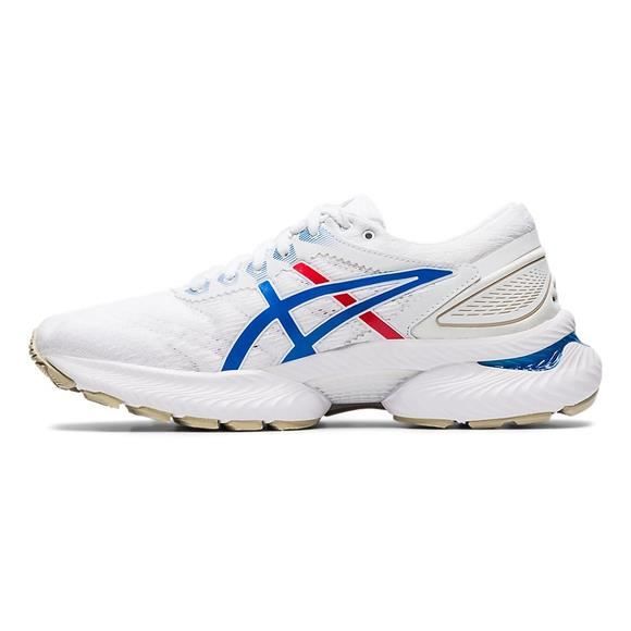 Chaussures de running femme Asics Gel Nimbus 22 Blanc bleu