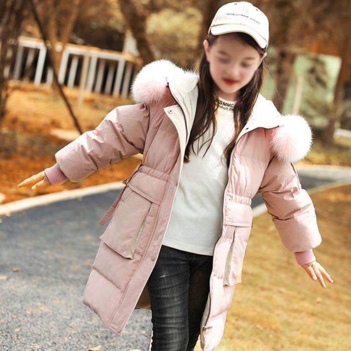 Doudoune capuche hotsell fourrure fille