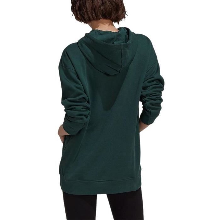 Sweat Adidas Trefoil Capuche Vert pour Femme Vert Cdiscount Pr t
