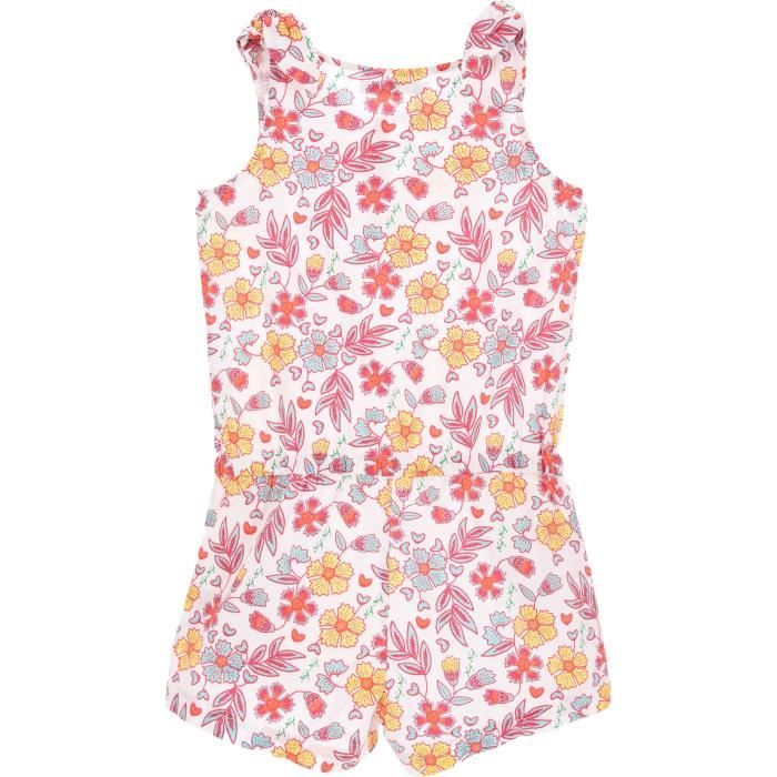 NAF NAF Combinaison Short Blanc Fille Cdiscount Pr t Porter