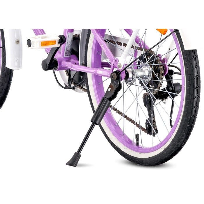Vélo Enfant Zuzum 20 Pouces - Rose Et Blanc - Pour Enfants à Partir De 6 Ans - Neuf