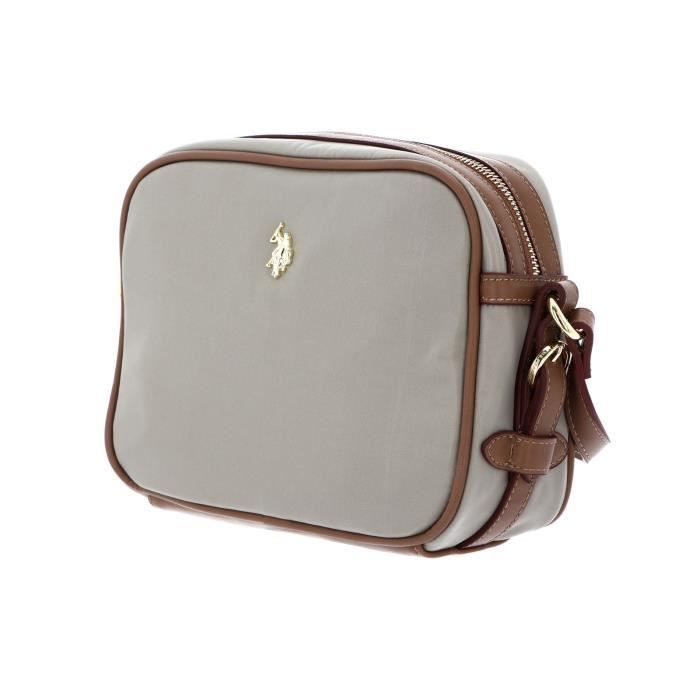 U.S. POLO ASSN. Houston Crossbody Bag Light Taupe 128302 sac