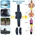 Appareil Abdominal, ABS Trainer EMS Smart Ceinture USB de Charger Electrostimulateur Musculaire Fitness Entraînement-2