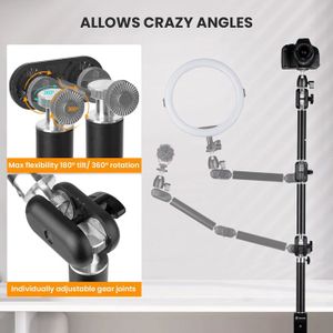 Adaptateur Rapide Manfrotto F5/8 Vers 3/8" - Compatible Trépieds Et Supports Photo Pro
