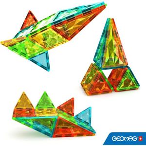 Geomag Masterbox Large 184 – 248 Pièces Magnétiques (144 Tiges + 104 Sphères) – Construction 3D, Jouet Éducatif STEM – Céleste