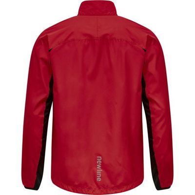 Veste De Survêtement Newline Rouge Corail - Femme Taille L - Nylon - Années 90 ?